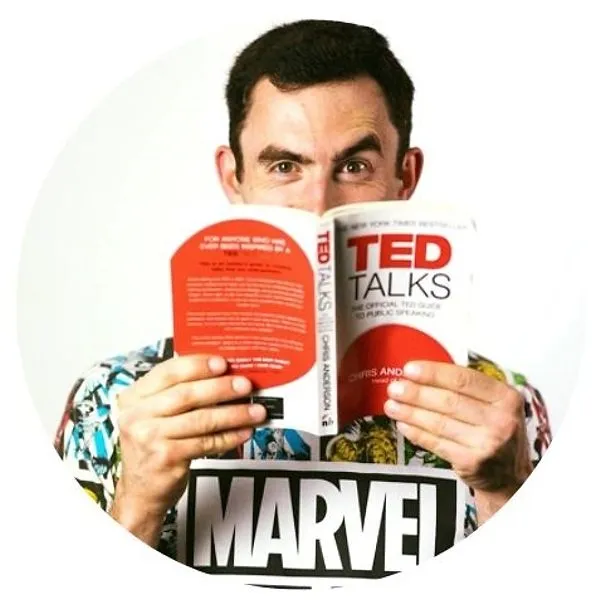 Portrait of Grega Čufer, client from TEDxLjubljana