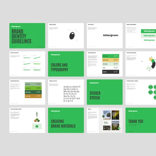 Visual identity guidelines example