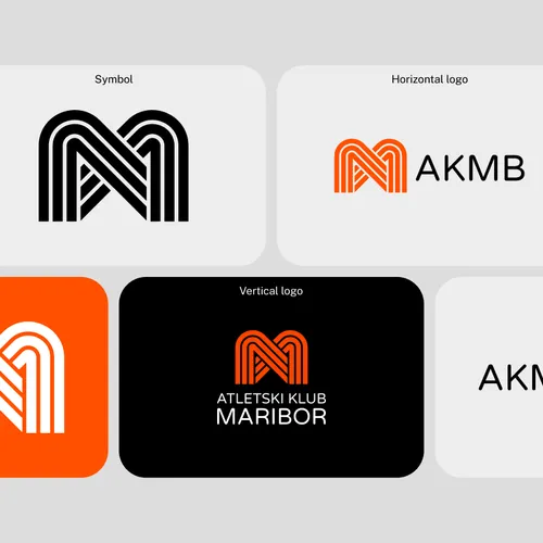 Flexible logo system design concept