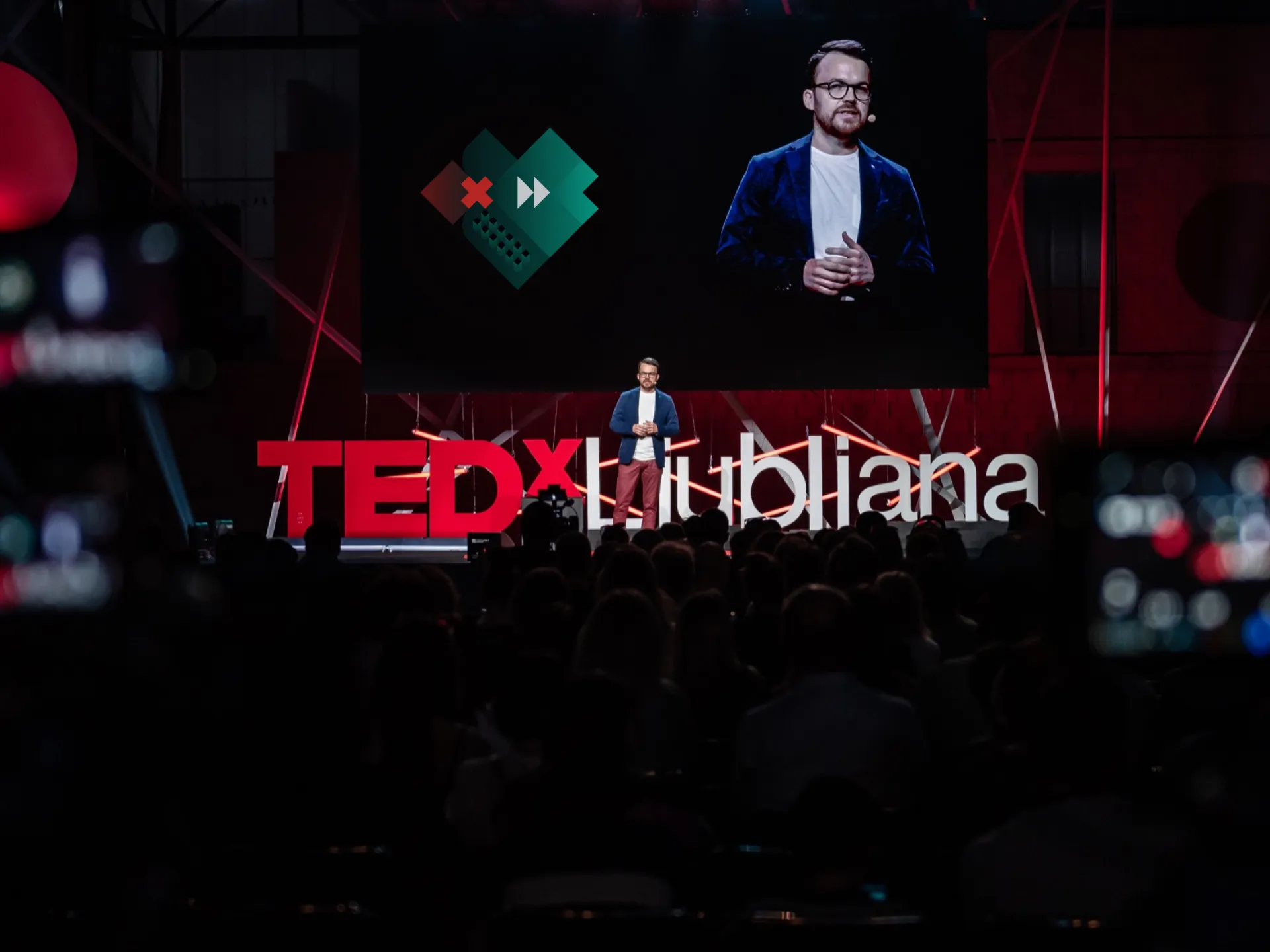 Image of TEDxLjubljana's first project visual